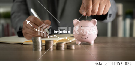 inflation as well as a monetary economy inflation graph Growing prices for groceries and food food expenses finance for businesses inflation as well as a monetary economy inflation graph Growing prices for groceries and food food expenses finance for businesses 114523879