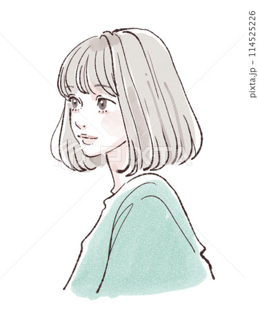 女性・女の子のイラスト素材 女性・女の子のイラスト素材 114525226