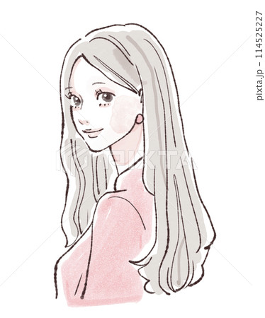 女性・女の子のイラスト素材 114525227