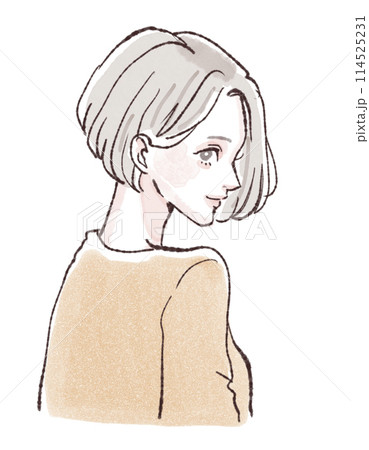 女性・女の子のイラスト素材 114525231