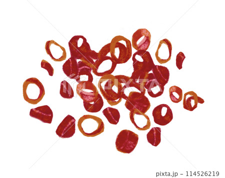 とうがらし（輪切り） 114526219