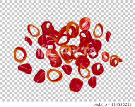 とうがらし（輪切り） 114526219