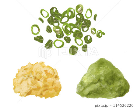 薬味（ネギ、生姜、わさび） 114526220