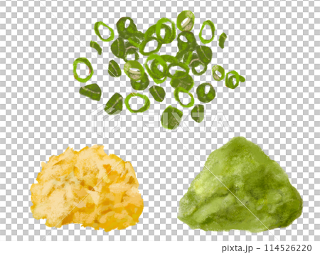 薬味（ネギ、生姜、わさび） 114526220