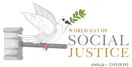 World Day of Social Justice Illustration 114526341