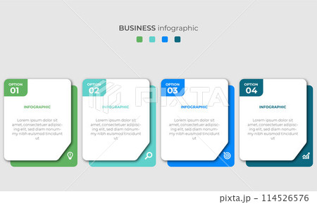 Steps Timeline Infographics Images Template Design 114526576