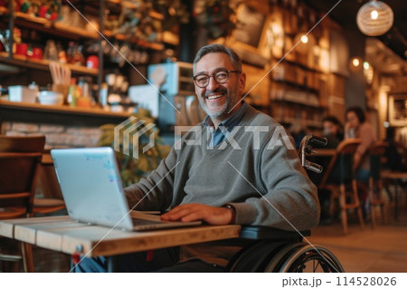 Empowering : inspiring showcasing differently abled individuals at work, breaking barriers, demonstrating resilience, and contributing their skills to create an inclusive and diverse workplace Empowering : inspiring showcasing differently abled individuals at work, breaking barriers, demonstrating resilience, and contributing their skills to create an inclusive and diverse workplace 114528026