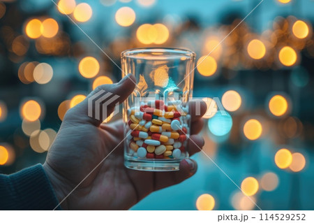 Health essentials: tablets, pills, and medicine providing diverse options for wellness and medical care, pharmaceutical for daily health needs and well-being. Health essentials: tablets, pills, and medicine providing diverse options for wellness and medical care, pharmaceutical for daily health needs and well-being. 114529252