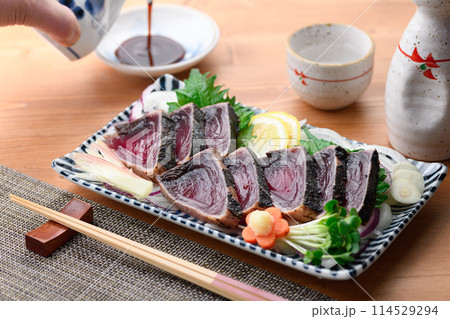 鰹のたたき 114529294