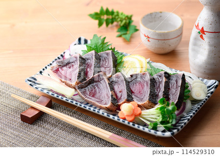 鰹のたたき 114529310