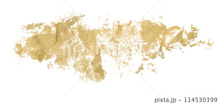 Light brown brush isolated on white background. Watercolor Light brown brush isolated on white background. Watercolor 114530399