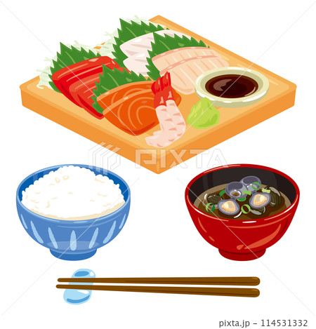 刺身定食 114531332