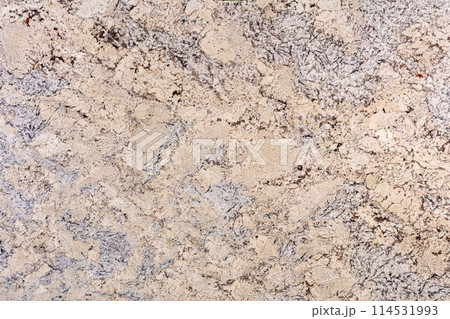 White Persa granite stone slab, texture for perfect interior. 114531993