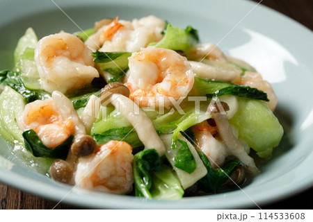 エビと青梗菜の中華炒め 114533608