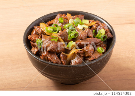 牛ハラミ焼肉丼 114534392