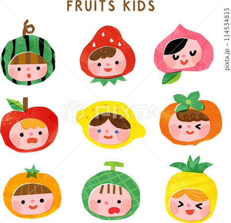 フルーツの子供たち フルーツの子供たち 114534815