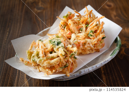 野菜のかき揚げ 114535824