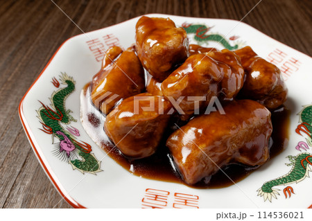 黒酢酢豚 114536021