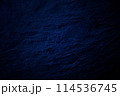 Beautiful Abstract Grunge Decorative Navy Blue Dark Wall Background or Texture 114536745