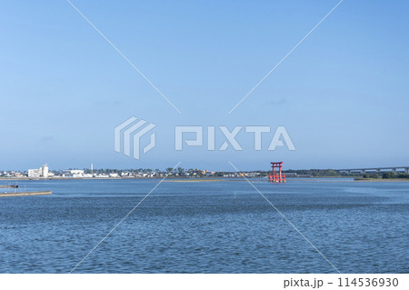 浜名湖・弁天島の風景 浜名湖・弁天島の風景 114536930