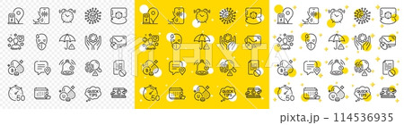 Outline Voicemail, Augmented reality and Risk management line icons pack for web with Quick tips, Vitamin u, Reminder line icon. Employee hand, Chat bubble, Charging station pictogram icon. Vector Outline Voicemail, Augmented reality and Risk management line icons pack for web with Quick tips, Vitamin u, Reminder line icon. Employee hand, Chat bubble, Charging station pictogram icon. Vector 114536935