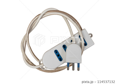 Old electric extension cable Old electric extension cable 114537132