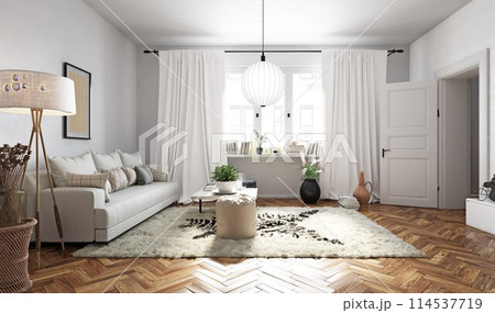 modern living room interior. 114537719