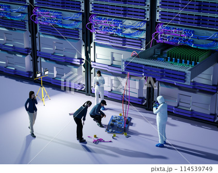 サーバーハッキング サーバーハッキング 114539749