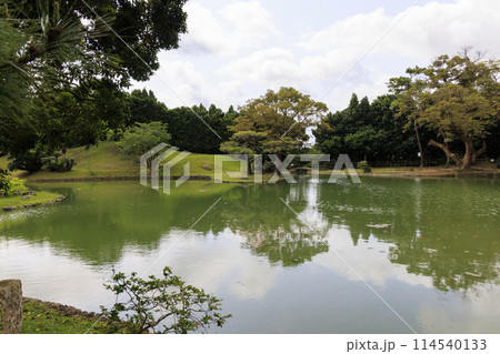 世界遺産 沖縄 識名園(琉球式庭園) 114540133