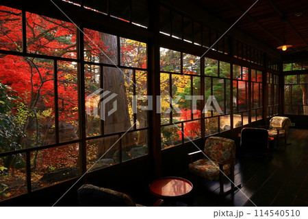 紅葉の南昌荘 紅葉の南昌荘 114540510
