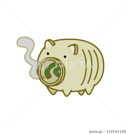 蚊取り線香のベクターイラスト 114542199