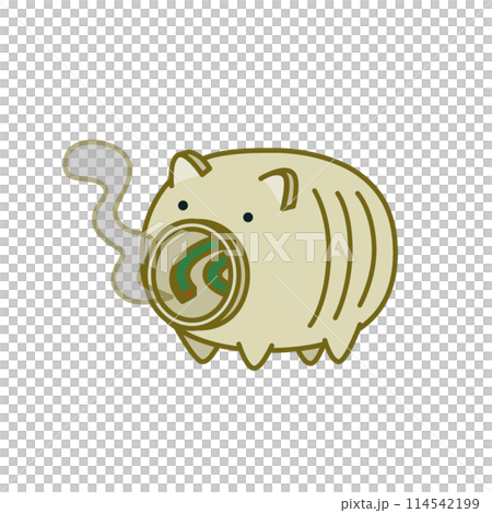 蚊取り線香のベクターイラスト 114542199