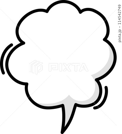 Black and white color speech bubble balloon, icon sticker memo keyword planner text box banner, flat png transparent element design Black and white color speech bubble balloon, icon sticker memo keyword planner text box banner, flat png transparent element design 114542749