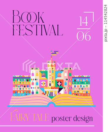 Book Festival Fairy Tale Poster 114542824
