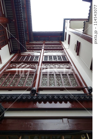 豫園の建築 窓 豫園の建築 窓 114543077