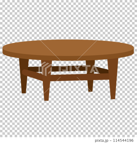ちゃぶ台　ローテーブル　家具 114544196