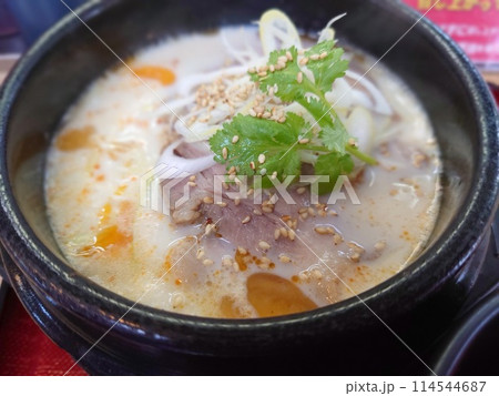 豆乳白湯スープ 豆乳白湯スープ 114544687