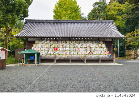 京都　松尾大社　酒樽（京都府京都市西京区） 114545024