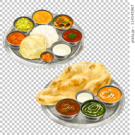 餐點 印度烤餅和咖哩套餐 南印度和北印度美食 餐點 印度烤餅和咖哩套餐 南印度和北印度美食 114545967