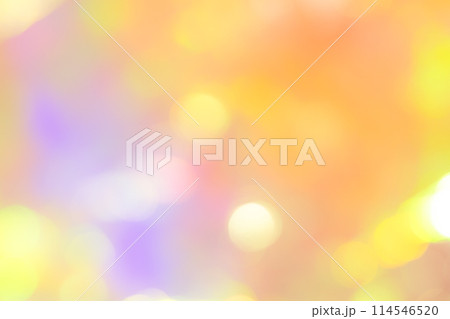 イエローカラー系キラキライメージ　(背景素材) 114546520