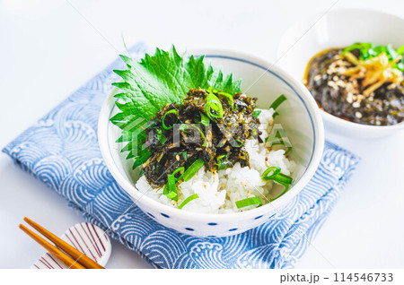 アカモクのせご飯 アカモクのせご飯 114546733