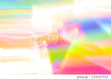 オレンジカラー系ストライプイメージ　(背景素材) 114547352