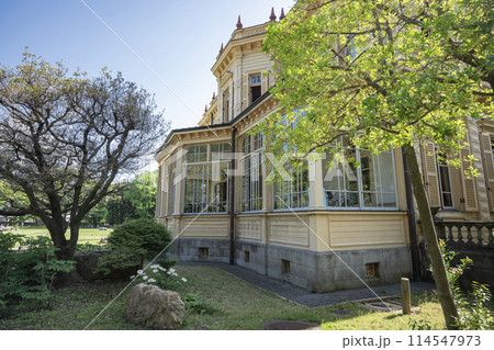 旧岩崎邸庭園 豪華な建築美の洋館 東京都台東区 旧岩崎邸庭園 豪華な建築美の洋館 東京都台東区 114547973