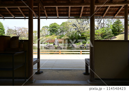 紅葉山庭園(駿府城公園)の四阿 紅葉山庭園(駿府城公園)の四阿 114548423