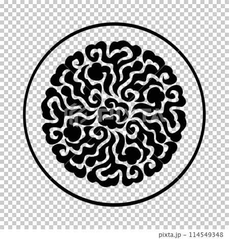 雲の文様 雲の文様 114549348