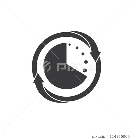 Clock and time icon 114550069