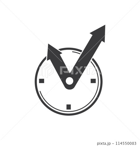 Clock and time icon 114550083