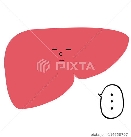肝臓　沈黙の臓器のイメージイラスト 114550797