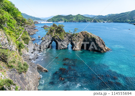 宮城県 三陸復興国立公園 遠景 宮城県 三陸復興国立公園 遠景 114555694