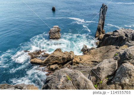 宮城県　三陸復興国立公園　遠景 114555703